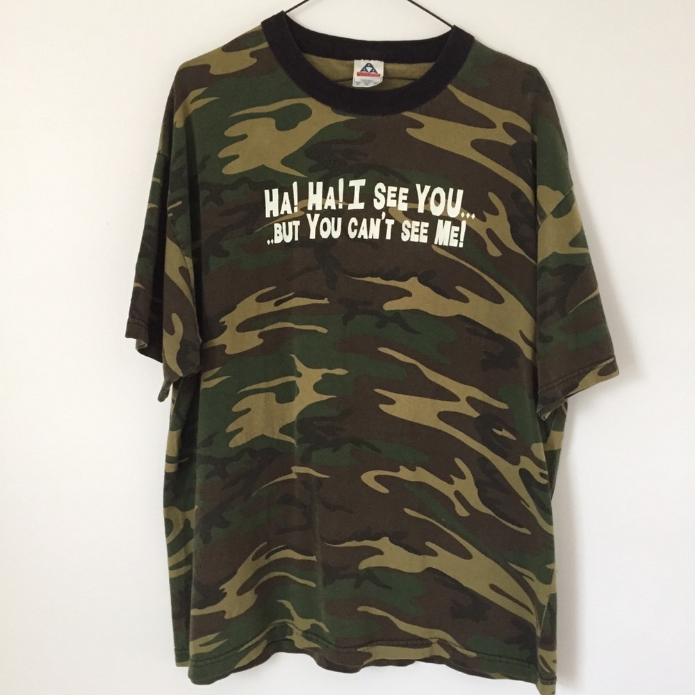 Camo Graphic T-Shirt - XL